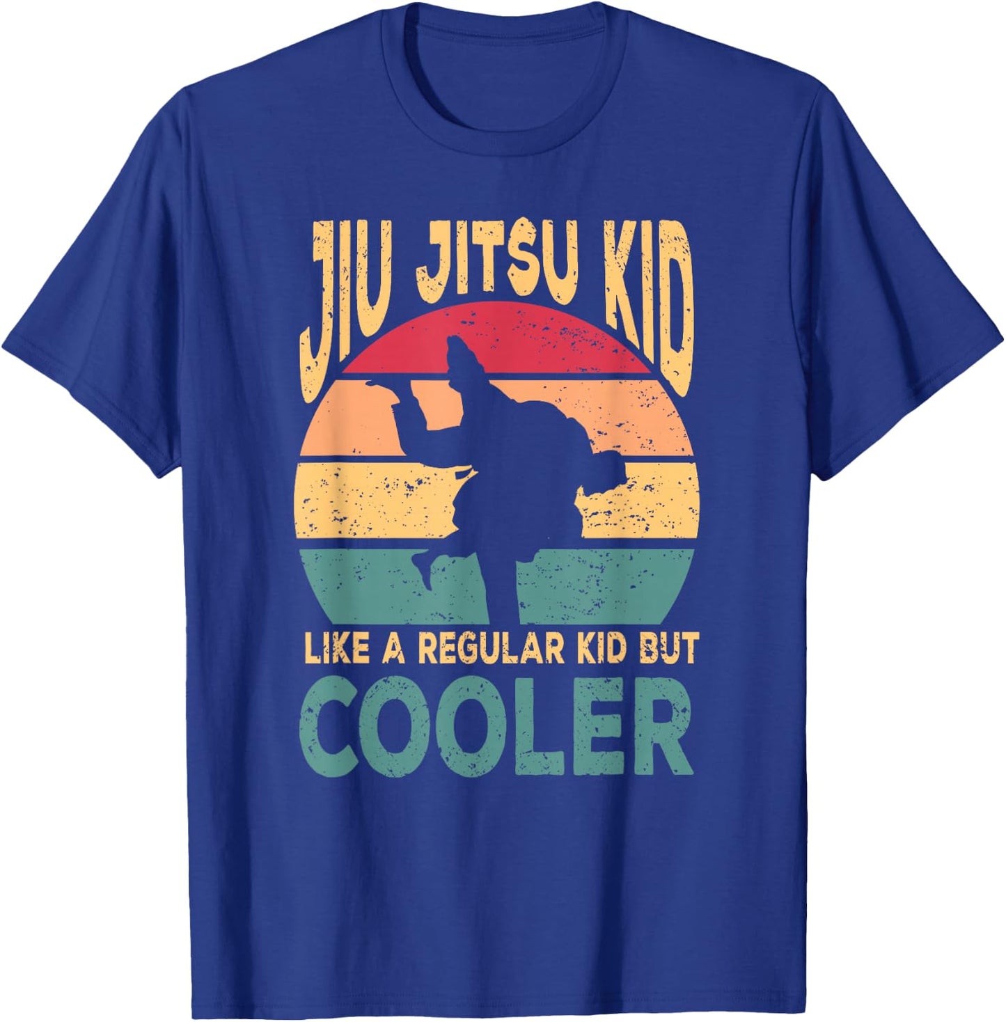 Funny Jiu Jitsu Kid Martial Art BJJ T-Shirt - T-Shirt | Royal