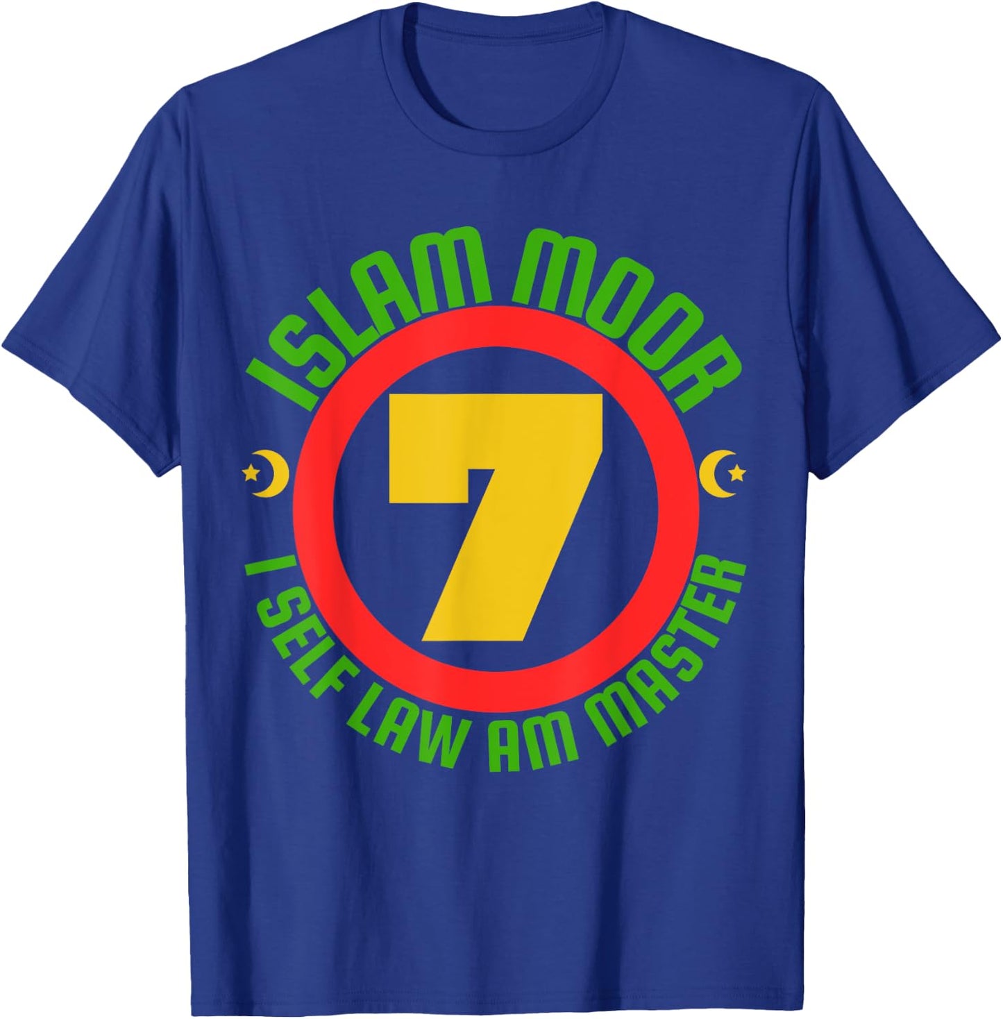 Moorish American Islam Moor T-Shirt - T-Shirt | Royal