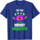 I'm The Mommy Monster Matching Family Halloween T-Shirt - T-Shirt | Royal