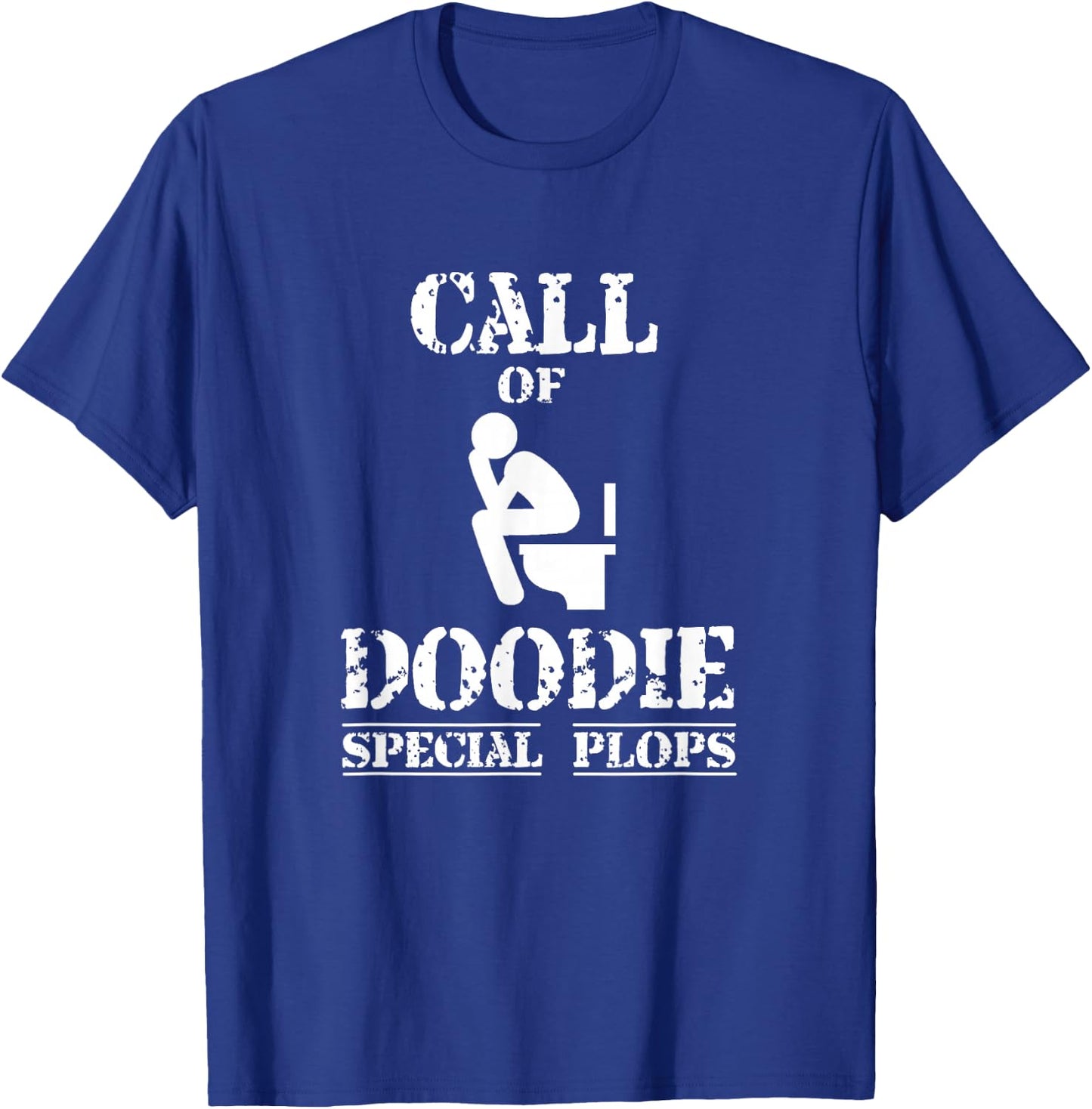Call Of Doodie Special Plops War Duty T-Shirt - T-Shirt | Royal