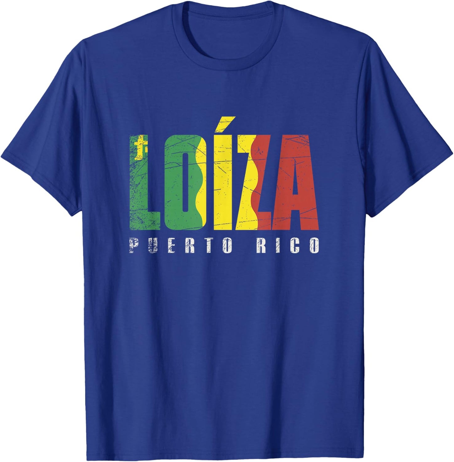 Loíza City in Puerto Rico, Loíza Flag T-Shirt - T-Shirt | Royal