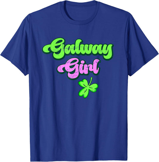 Galway Girl Drinking St Patricks Drink Paddys Day Team T-Shirt - T-Shirt | Royal