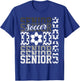 Soccer senior dad class of 2025 senior dad graduation gifts T-Shirt - T-Shirt | Royal