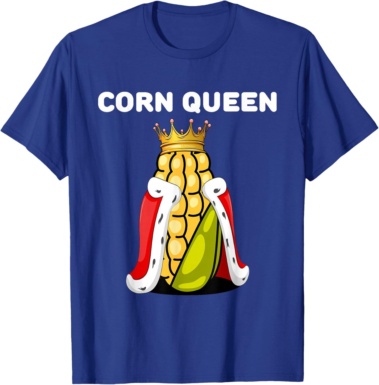 Corn Queen Gear Corn Apparel Cute Cob Sweetcorn Corn T-Shirt - T-Shirt | Royal