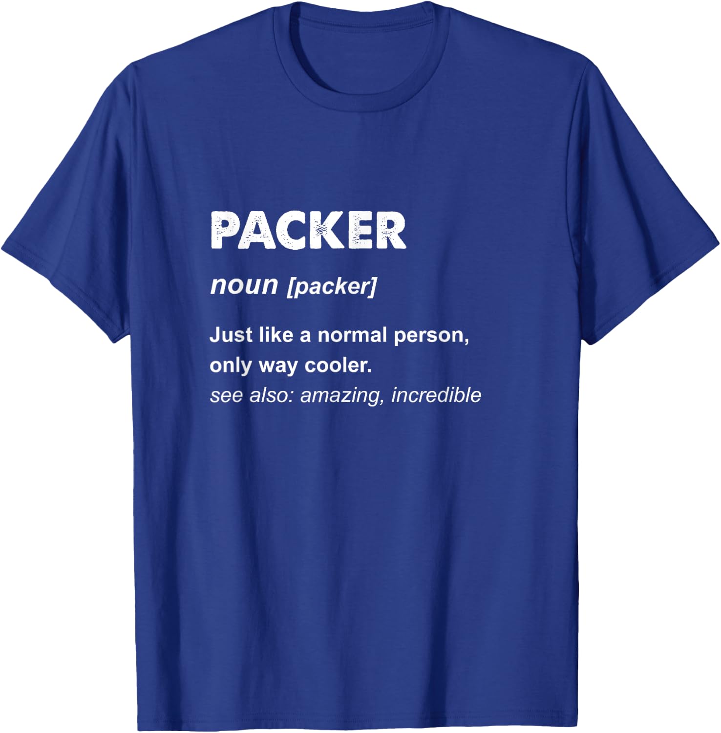 Packer T-Shirt - T-Shirt | Royal