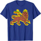 Ethiopia Lion Of Judah Cross Ethiopian Flag T-Shirt - T-Shirt | Royal