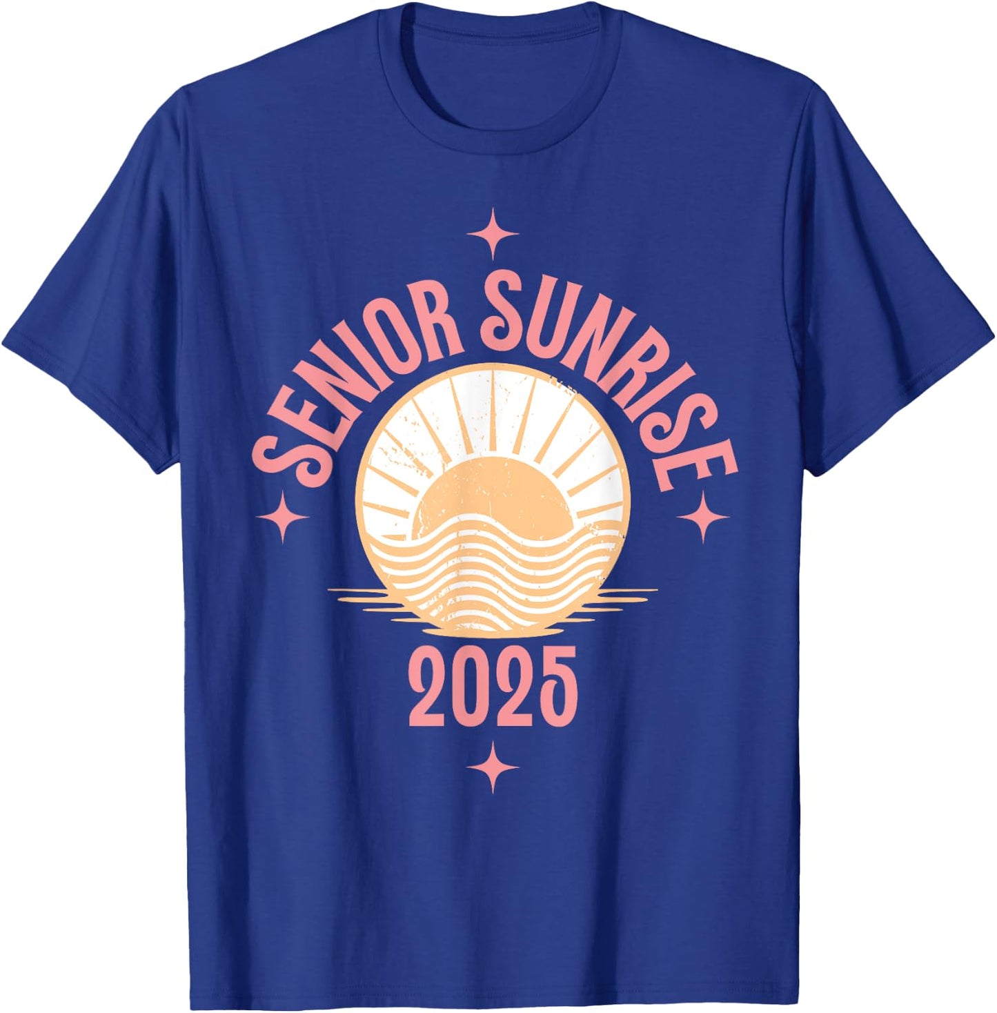 Magical Senior Sunrise 2025 High School 12th Twelfth Grade T-Shirt - T-Shirt | Royal
