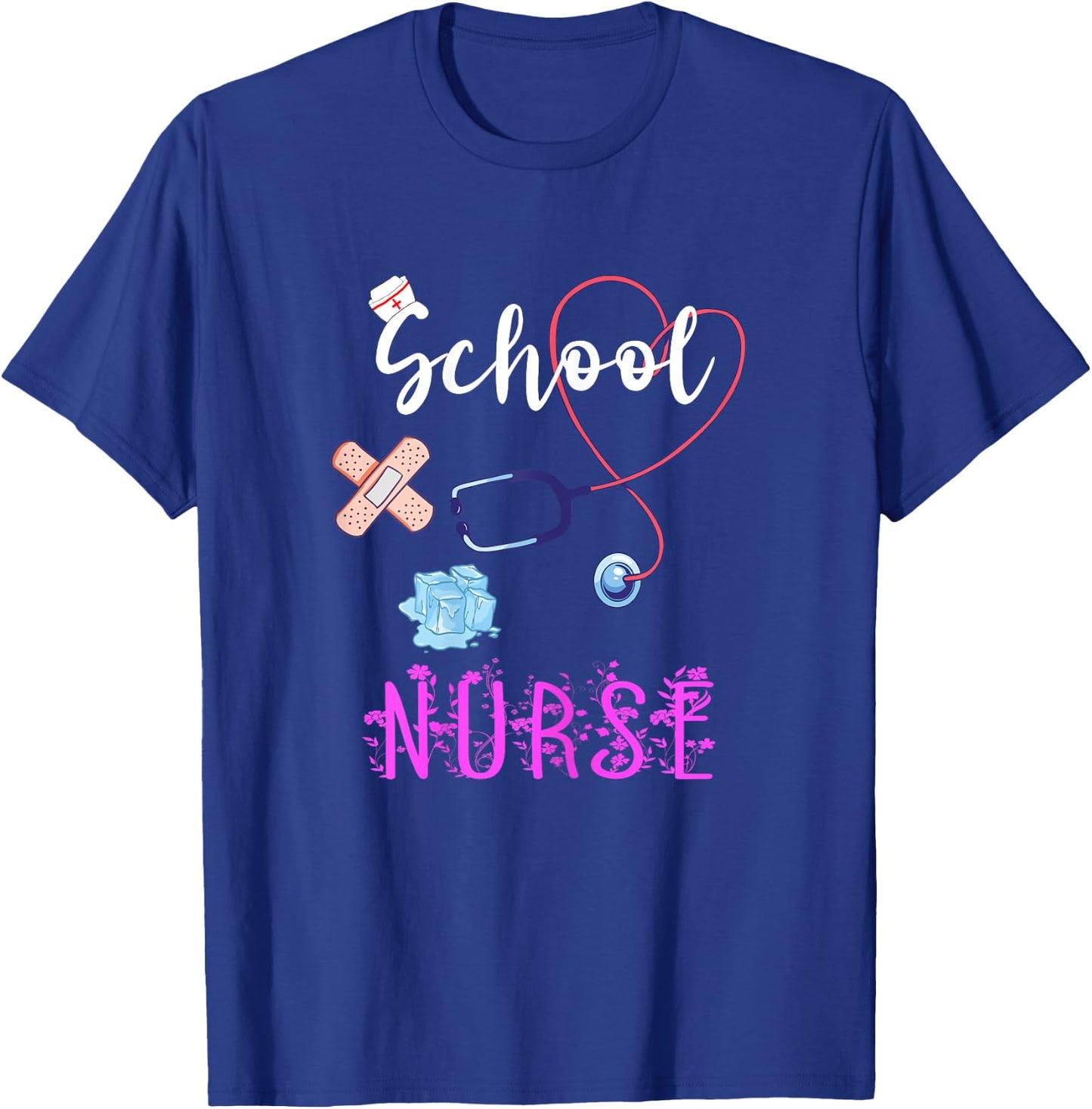 School Nurse Medical Nursing Nurse Student Back To School T-Shirt - T-Shirt | Royal
