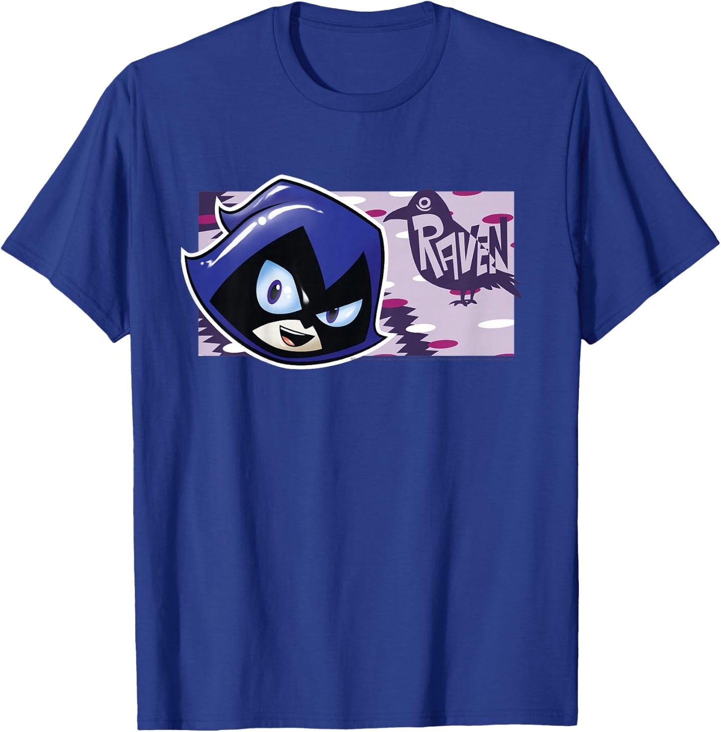 Kids DC Comics Teen Titans Go! Raven Character Panel T-Shirt - T-Shirt | Royal