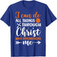 Christian Basketball Men Boys Kids Religious Gifts T-Shirt - T-Shirt | Royal
