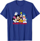 Kids Disney Mickey and Friends Group Shot Disney Squad Logo T-Shirt - T-Shirt | Royal