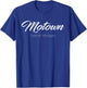Motown Detroit - Michigan Distressed Vintage T-Shirt - T-Shirt | Royal
