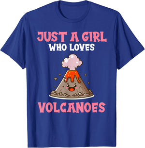 Volcano Costume For Girls Who Love Volcanoes T-Shirt - T-Shirt | Royal