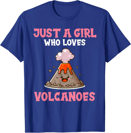 Volcano Costume For Girls Who Love Volcanoes T-Shirt - T-Shirt | Royal