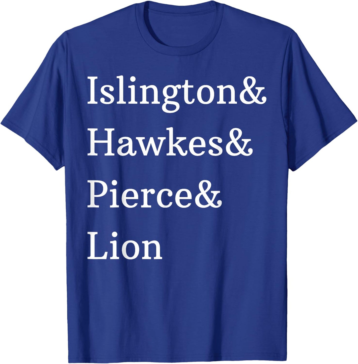 Islington Hawkes Pierce Lion T-Shirt - T-Shirt | Royal