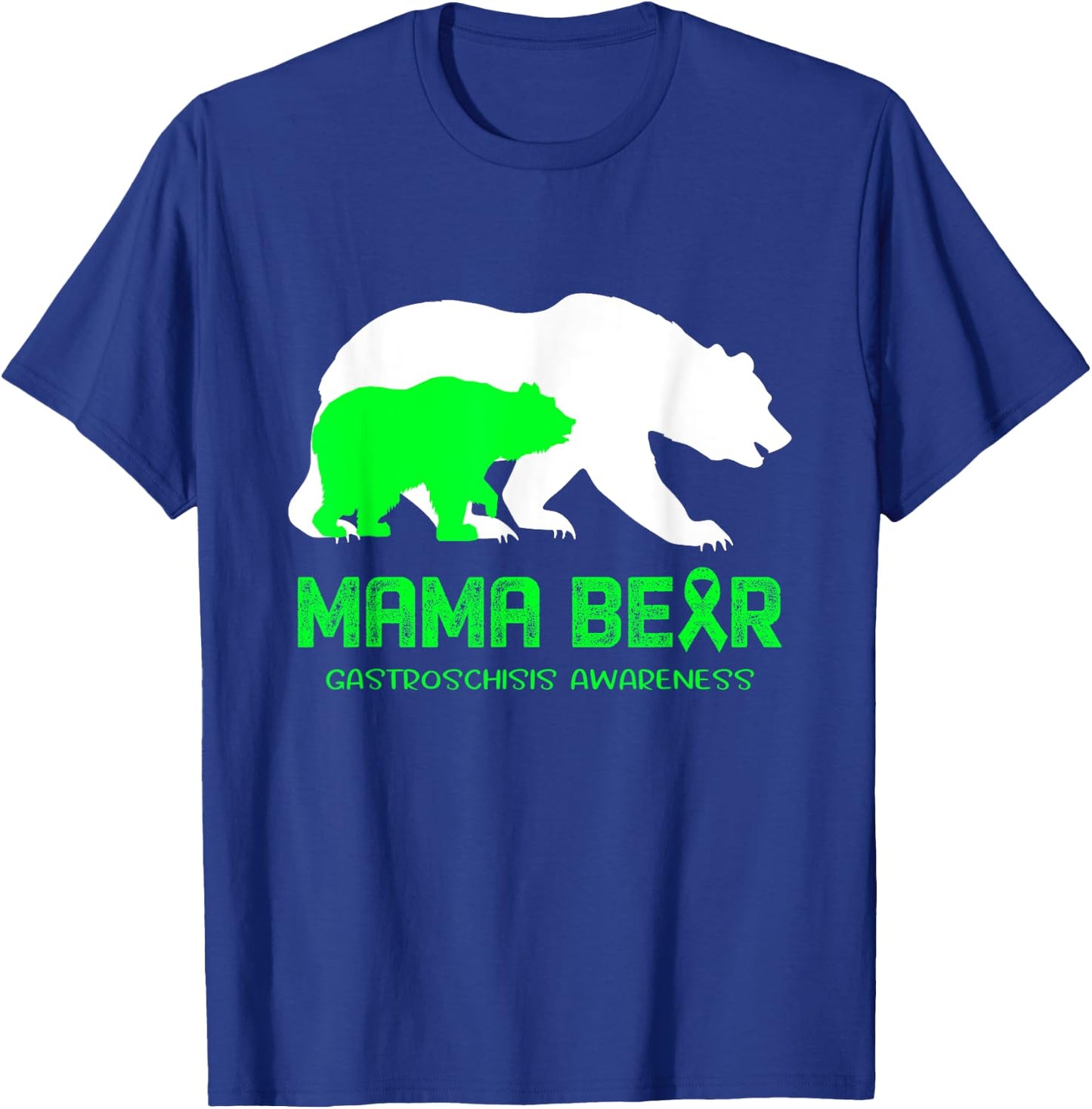 Mama Bear Gastroschisis Awareness Shirt Men T-Shirt - T-Shirt | Royal