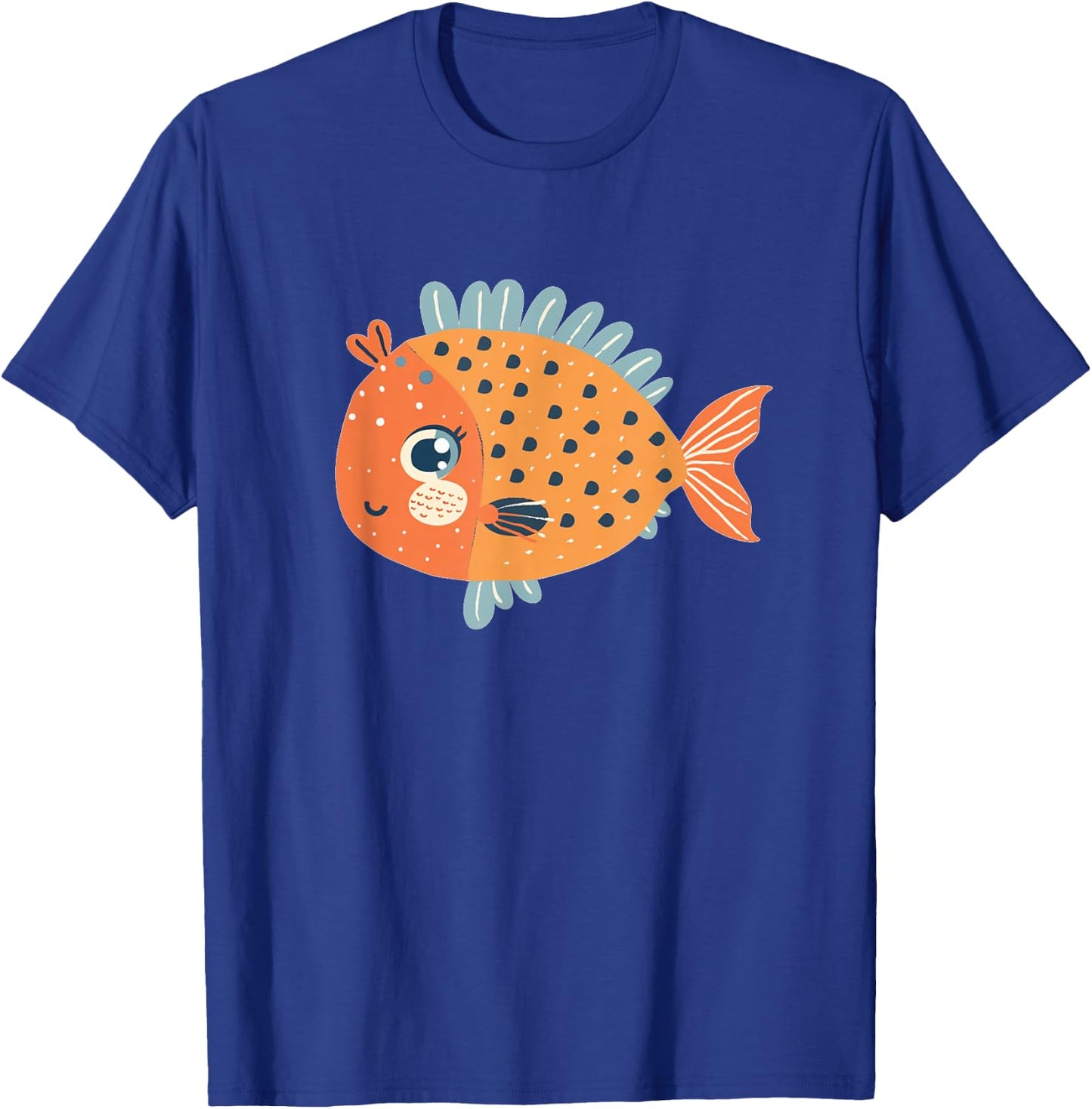 Funny Toddler Puffer Fish Costume for Boys and Girls T-Shirt - T-Shirt | Royal