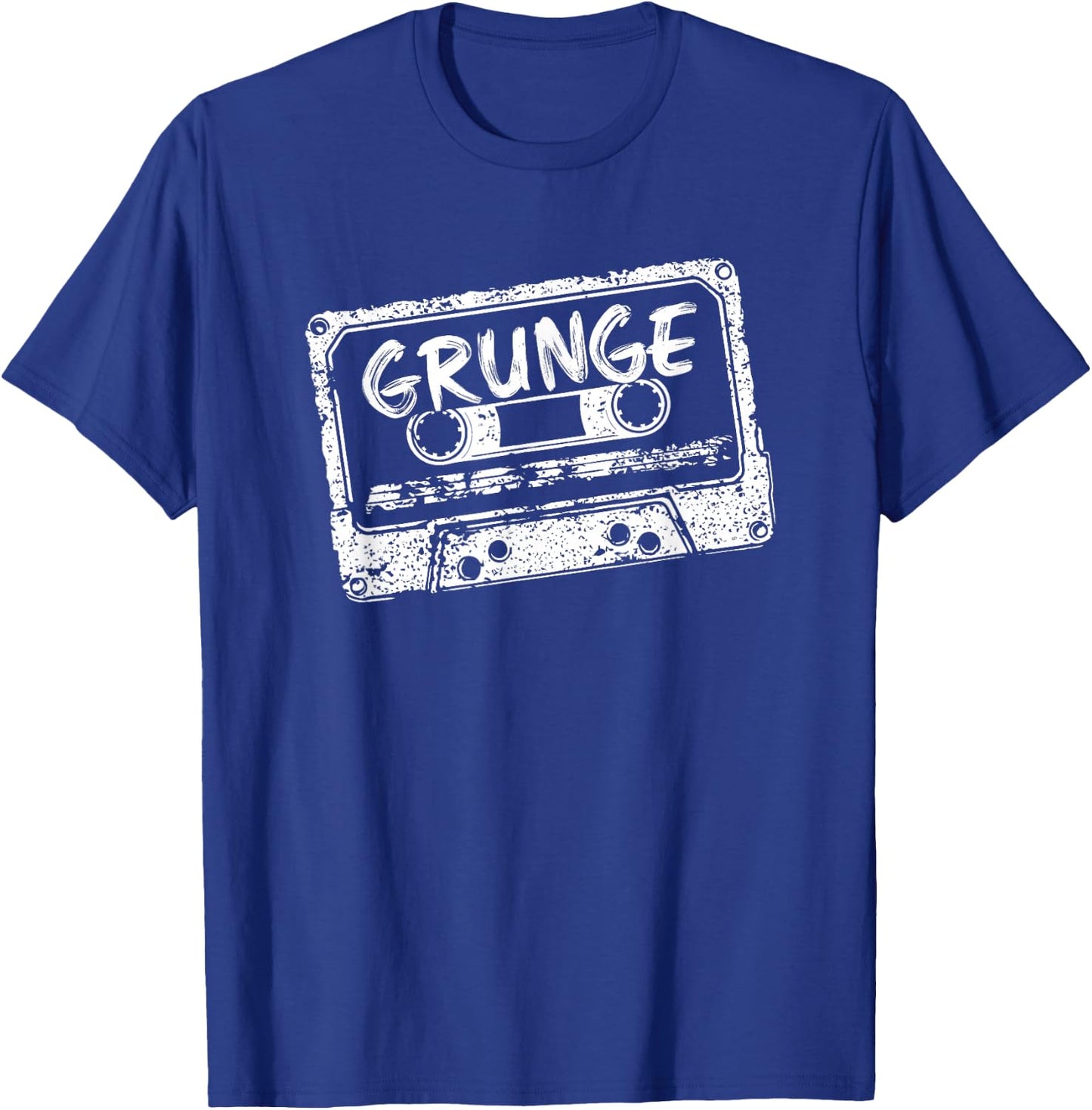 Grunge Music 90s Alternative Mixtape Retro Band & Concert T-Shirt - T-Shirt | Royal