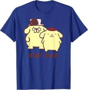 Pompompurin Best Dad Father's Day T-Shirt - T-Shirt | Royal