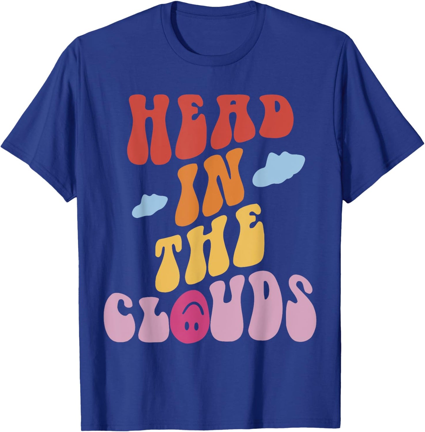Head In The Clouds Aesthetic Trend T-Shirt - T-Shirt | Royal