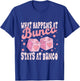 What Happens at Bunco Stays at Bunco Game Night T-Shirt - T-Shirt | Royal