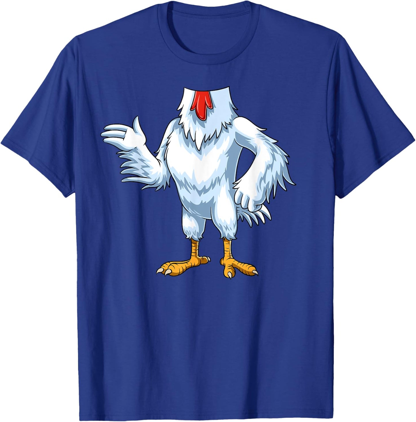 Easy Chicken Costume Chicken Body Headless Chicken Costume T-Shirt - T-Shirt | Royal