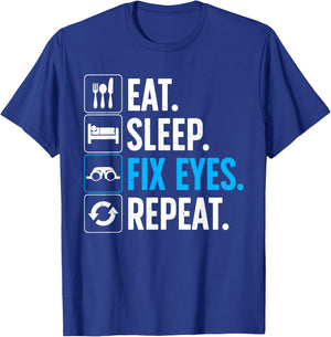 Eye Surgeon Art Women Eye Doctor Ophthalmologist T-Shirt - T-Shirt | Royal