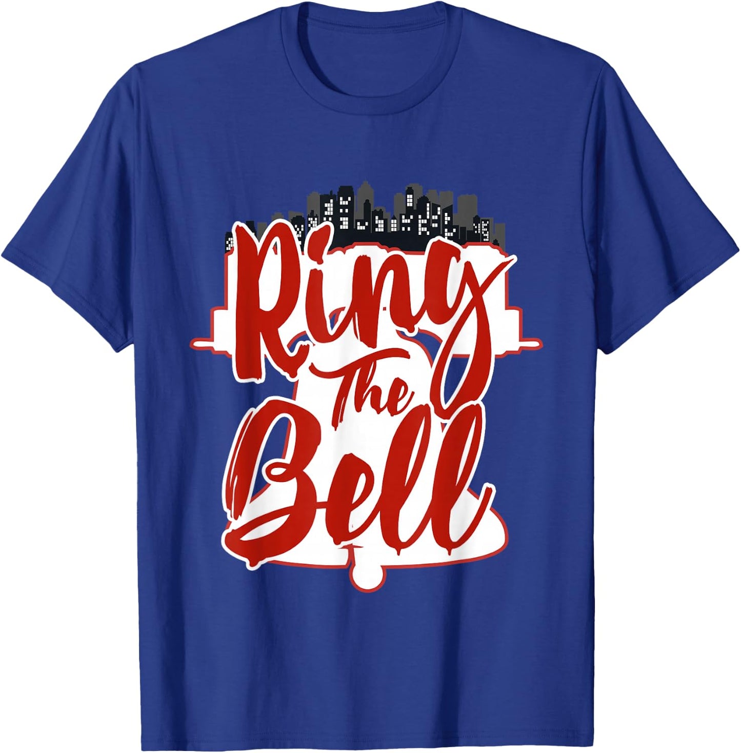 Philly Ring The Bell Philadelphia Baseball Vintage Christmas T-Shirt - T-Shirt | Royal