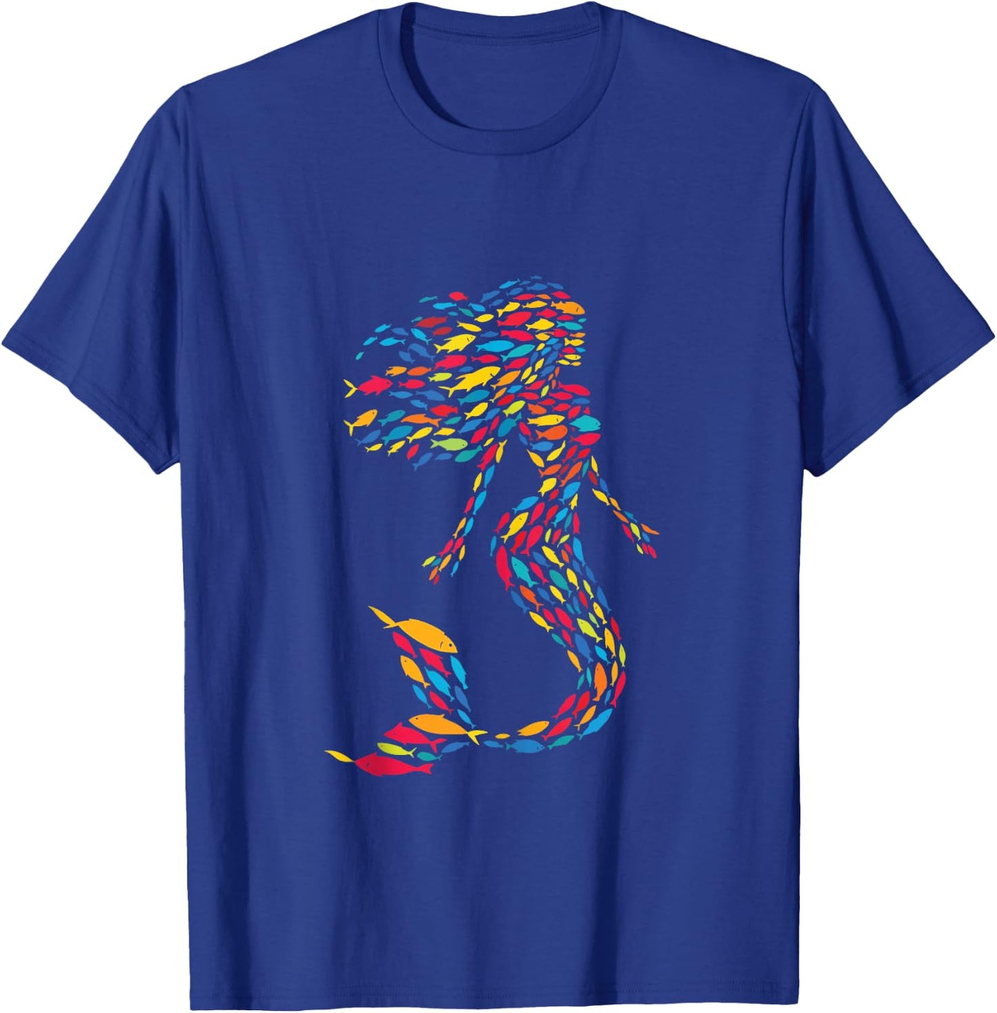Mermaid Fish T-Shirt - T-Shirt | Royal
