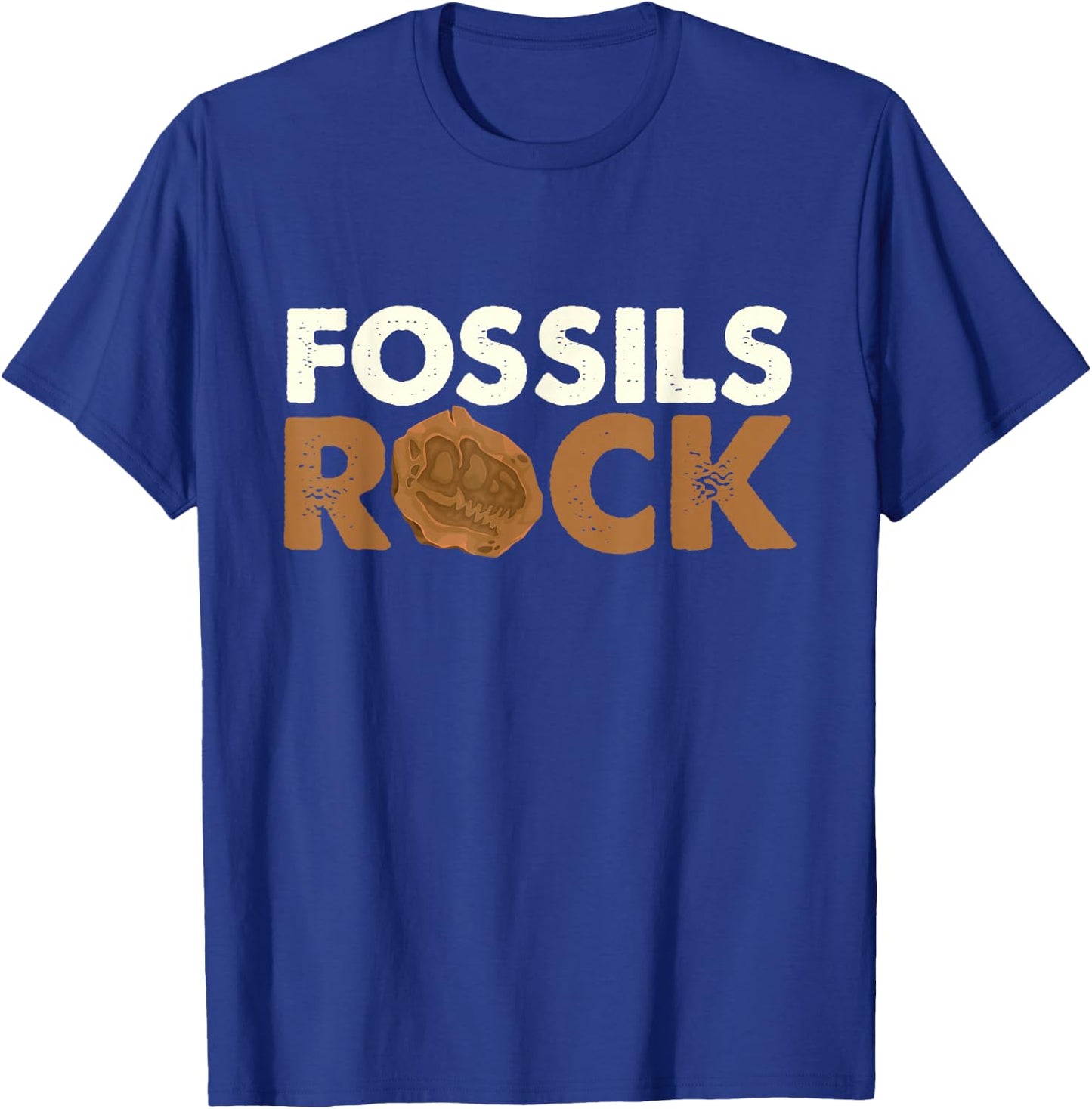 Fossils Rock - Rock Collector Geode Hunter Geology T-Shirt - T-Shirt | Royal