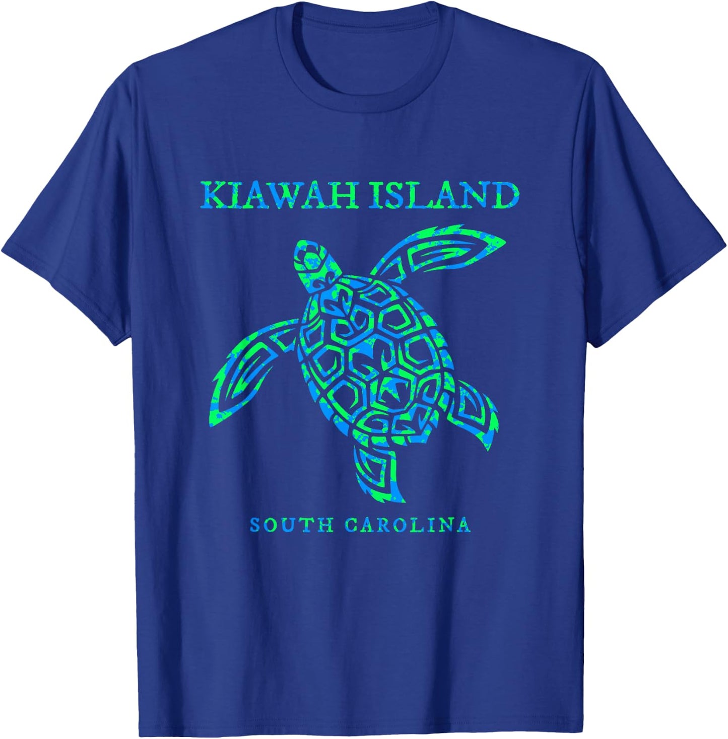 Kiawah Island South Carolina Sea Turtle Souvenir Boys Girls T-Shirt - T-Shirt | Royal