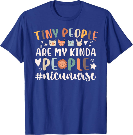NICU Nurse Neonatal ICU Nurse Neonatal Intensive Care Unit T-Shirt - T-Shirt | Royal