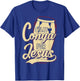 I Play Conga For Jesus - Christian T-Shirt - T-Shirt | Royal