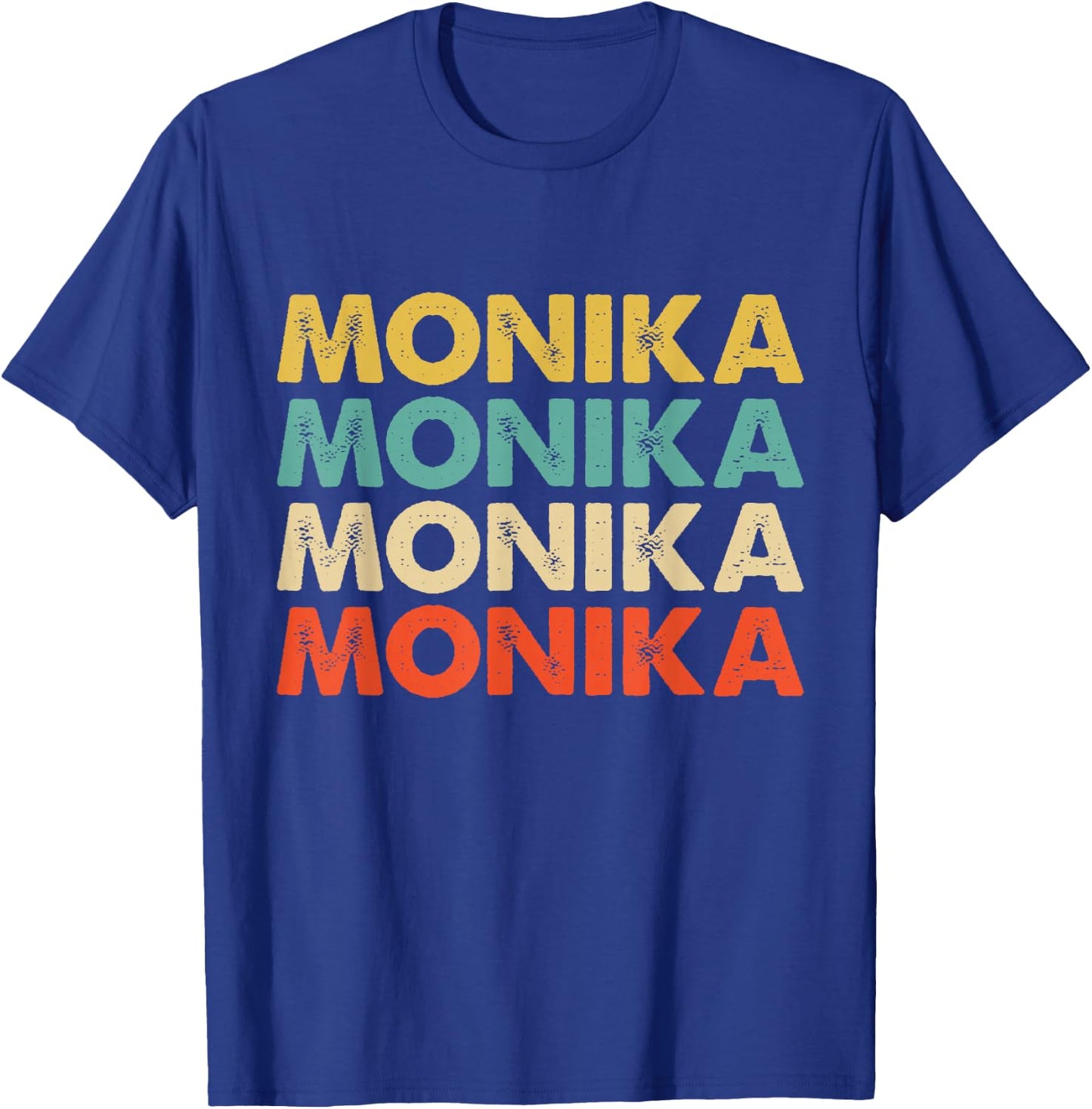 Monika Name T-Shirt - T-Shirt | Royal