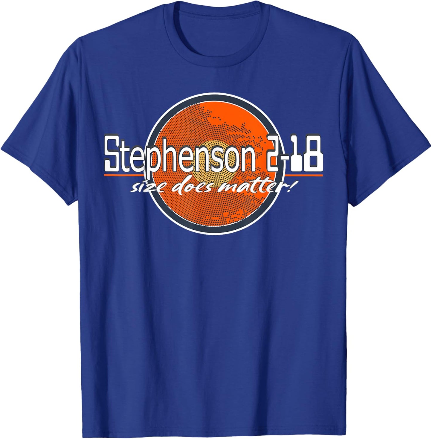Stephenson 2-18 Star Giant in Space T-Shirt - T-Shirt | Royal