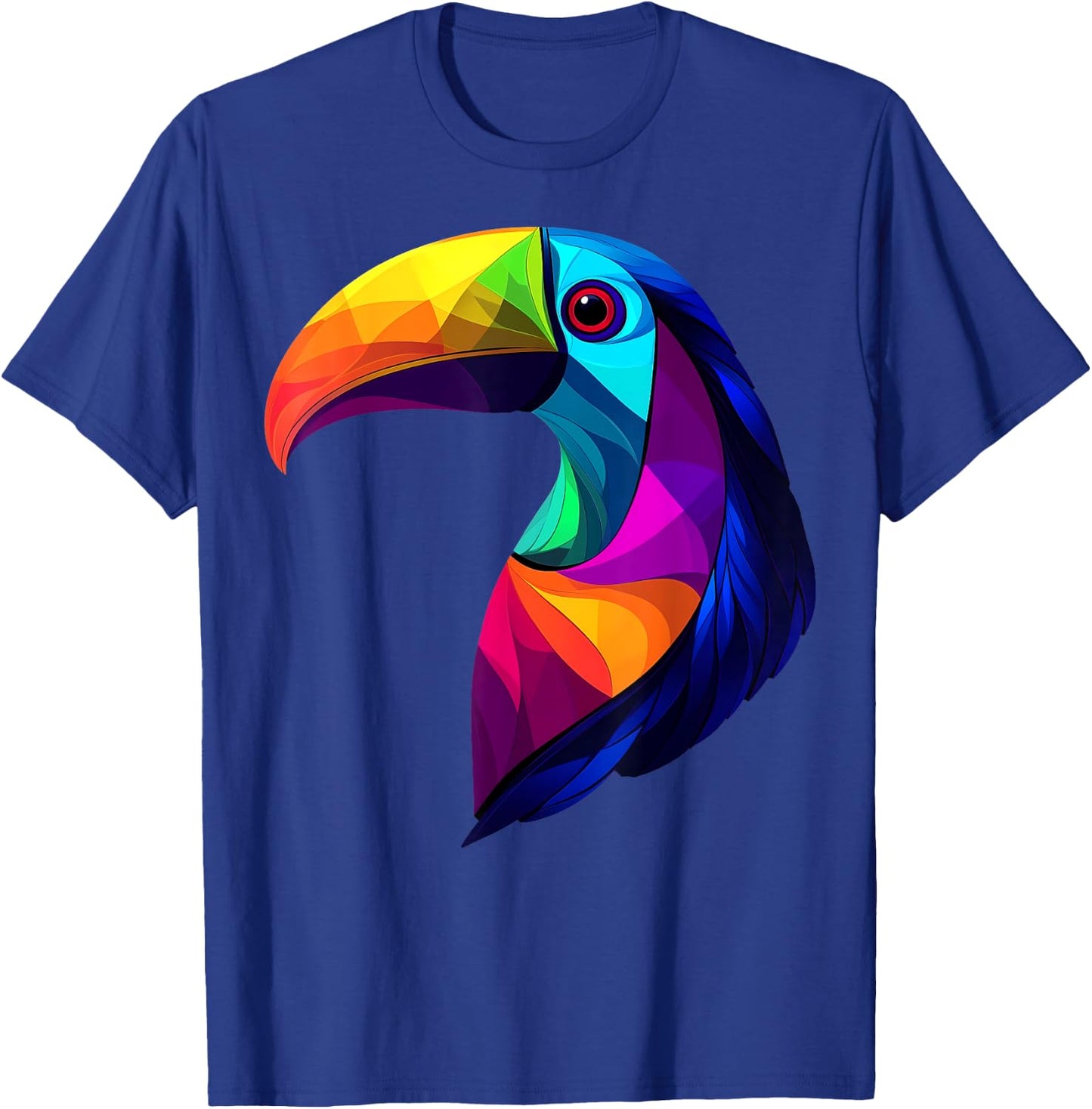 Colorful Toucan Vibrant Rainforest Jungle Animals Black T-Shirt - T-Shirt | Royal