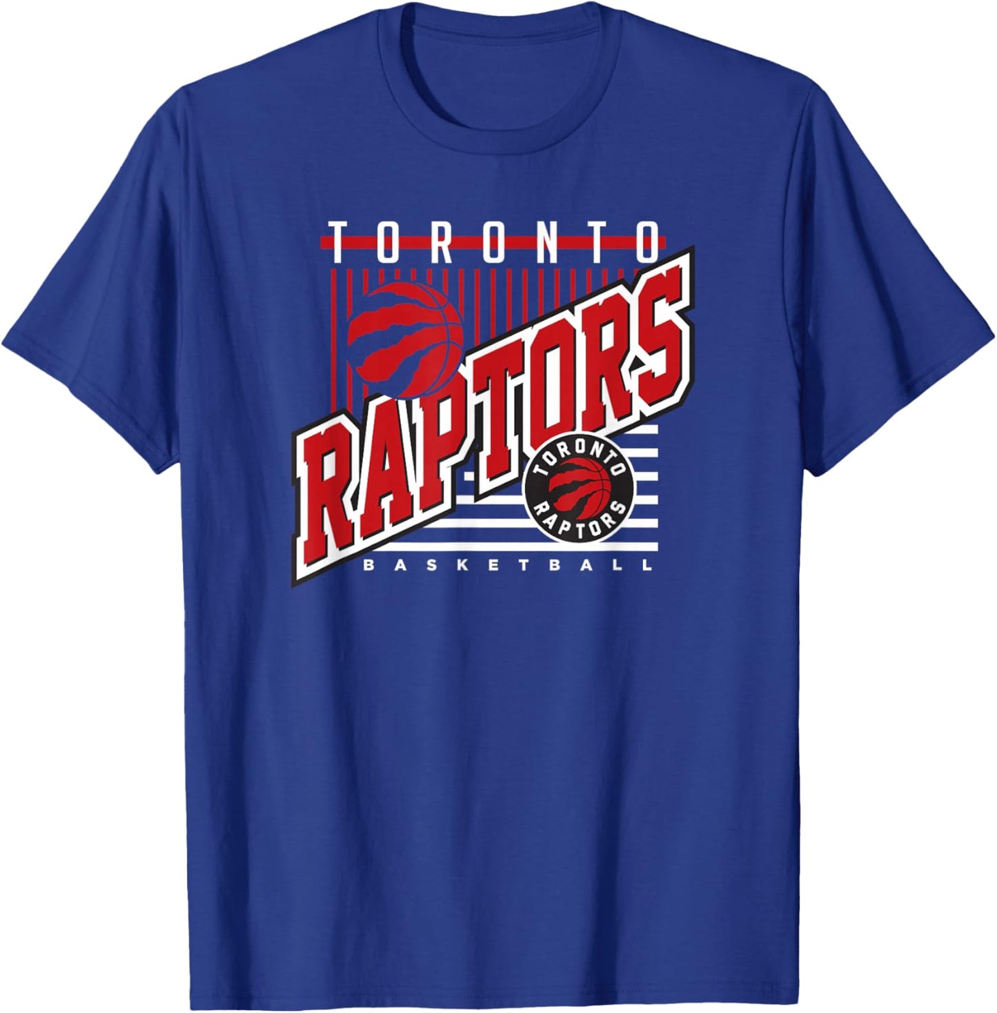 Toronto Raptors NBA Rise Above , -Adults, Black, Small, Short Sleeve T-Shirt - T-Shirt | Royal