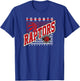 Toronto Raptors NBA Rise Above , -Adults, Black, Small, Short Sleeve T-Shirt - T-Shirt | Royal