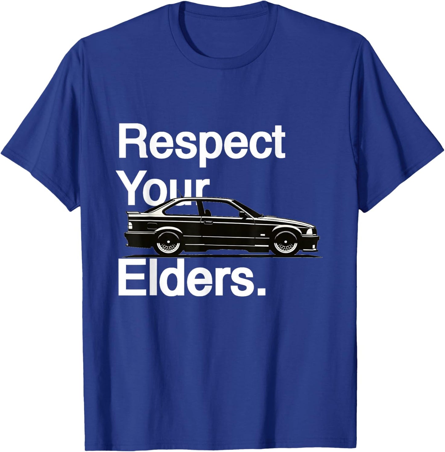 Respect Your Elders Vintage Euro E36 T-Shirt - T-Shirt | Royal