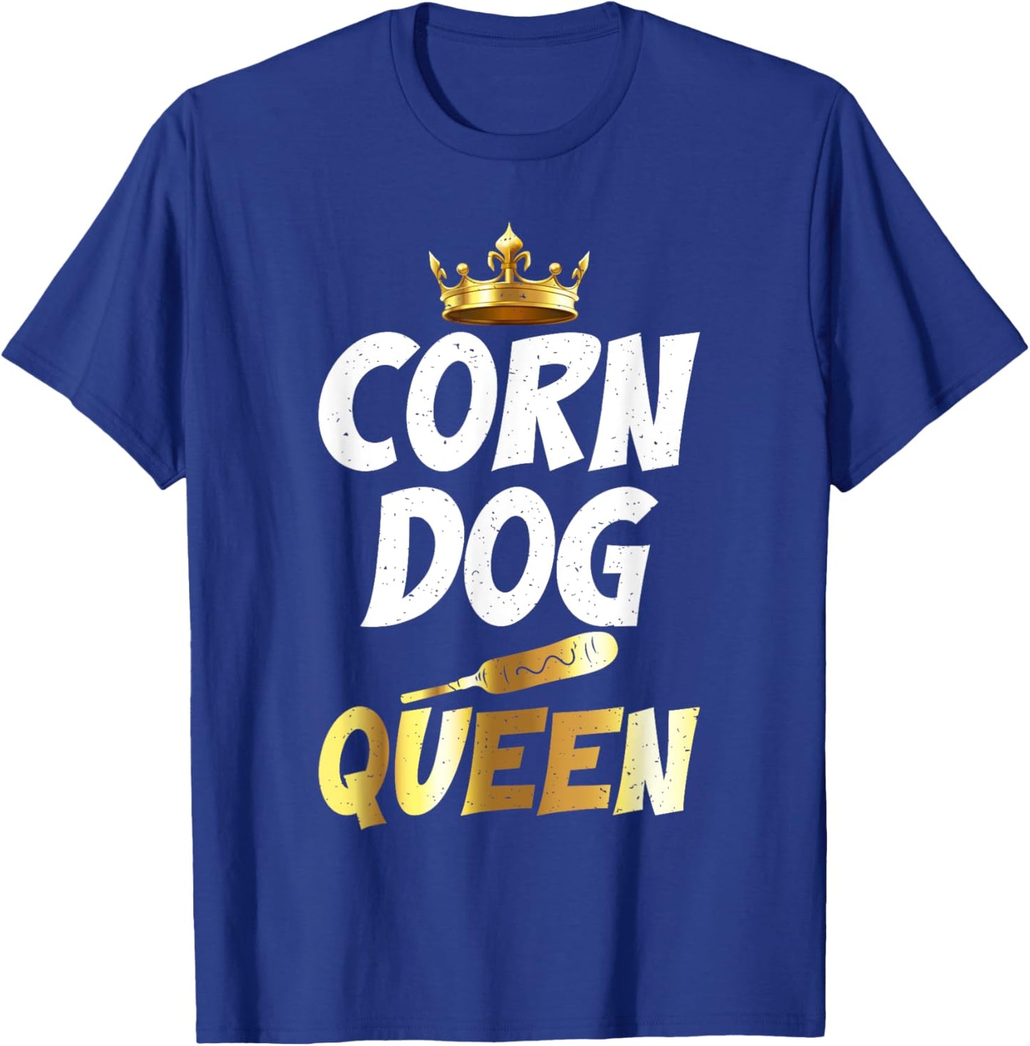 Corn Dog Queen Corn Dog T-Shirt - T-Shirt | Royal