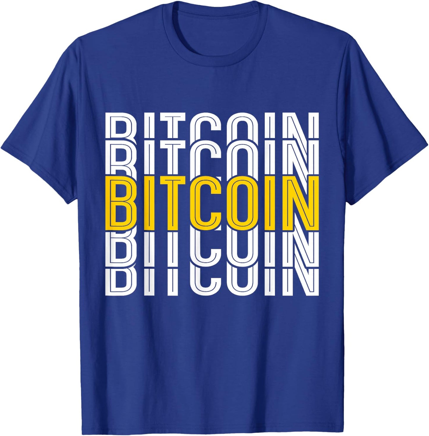 Bitcoin Multi BTC T-Shirt - T-Shirt | Royal