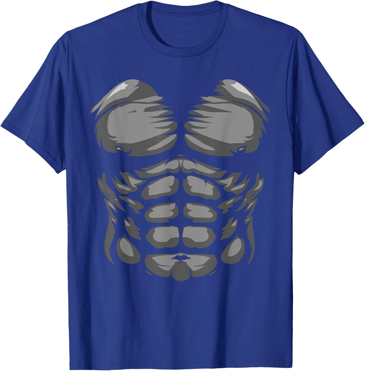 Funny Halloween Shirt Kid Adult Monkey Gorilla Chest Costume T-Shirt - T-Shirt | Royal
