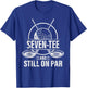 Funny 70th Birthday Golf Pun Golfing 70 Year Old Golfer T-Shirt - T-Shirt | Royal