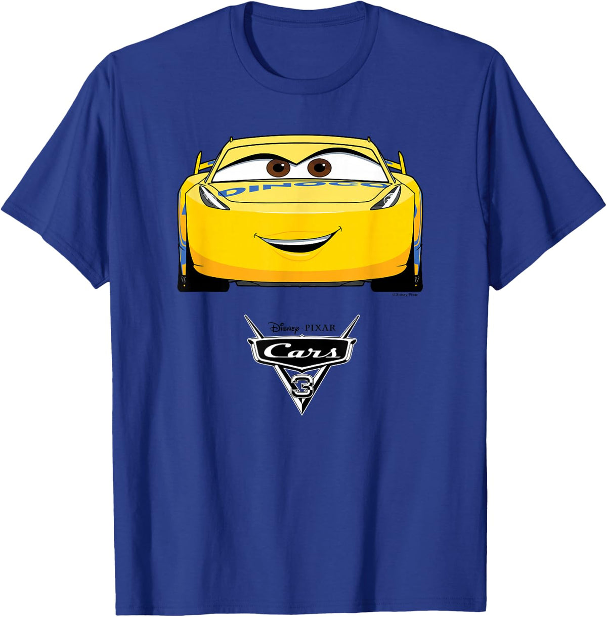 Cars - Cruz Ramirez T-Shirt - T-Shirt | Royal