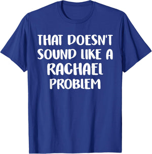 RACHAEL Personalized Cute Flower Girls RACHAEL Name T-Shirt - T-Shirt | Royal
