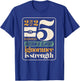 Dystopian War Peace Freedom Slavery Ignorance Strength 1984 T-Shirt - T-Shirt | Royal