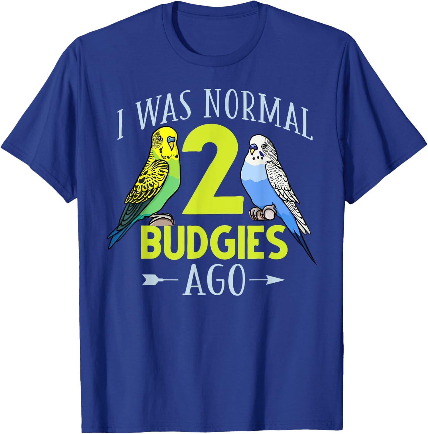 Budgie Bird Budgerigar Parakeet Cage T-Shirt - T-Shirt | Royal