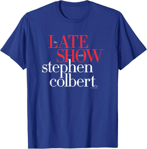 The Late Show with Stephen Colbert T-Shirt - T-Shirt | Royal
