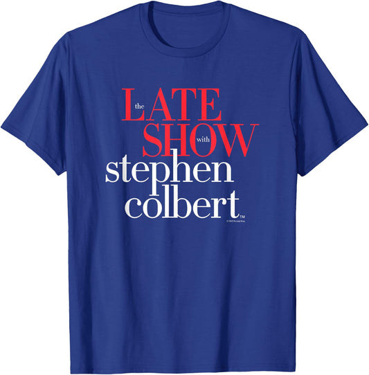 The Late Show with Stephen Colbert T-Shirt - T-Shirt | Royal