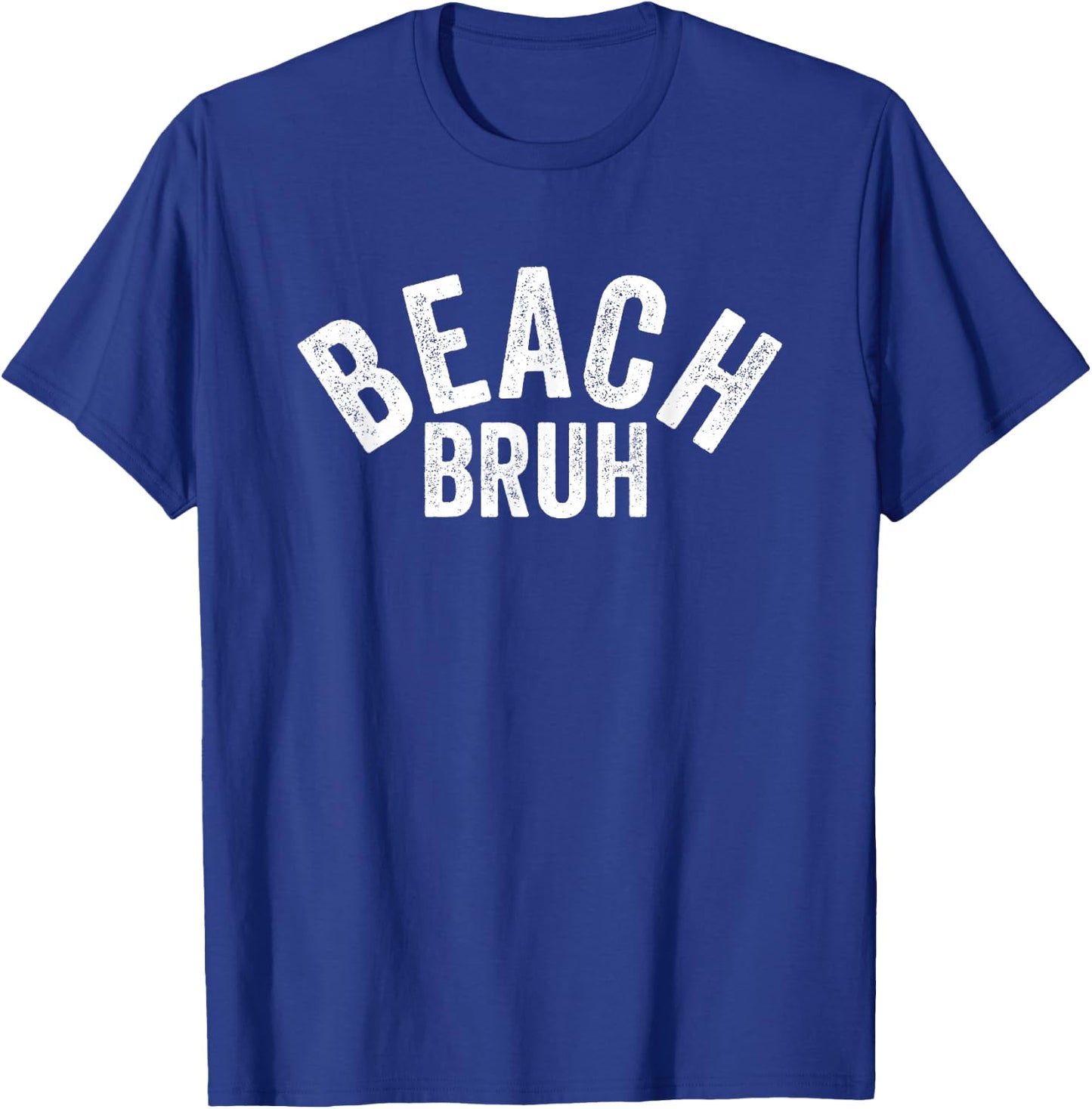 Vintage Beach Bruh Beach T-Shirt - T-Shirt | Royal